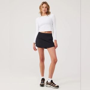 Outdoor Voices Black Exercise 3" Skort